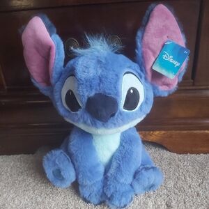 Disney Blue and Pink Stitch Plush Character Toy